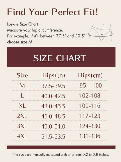 LOSWIE®Women's High-Absorbency ZeroLeak Panties-1