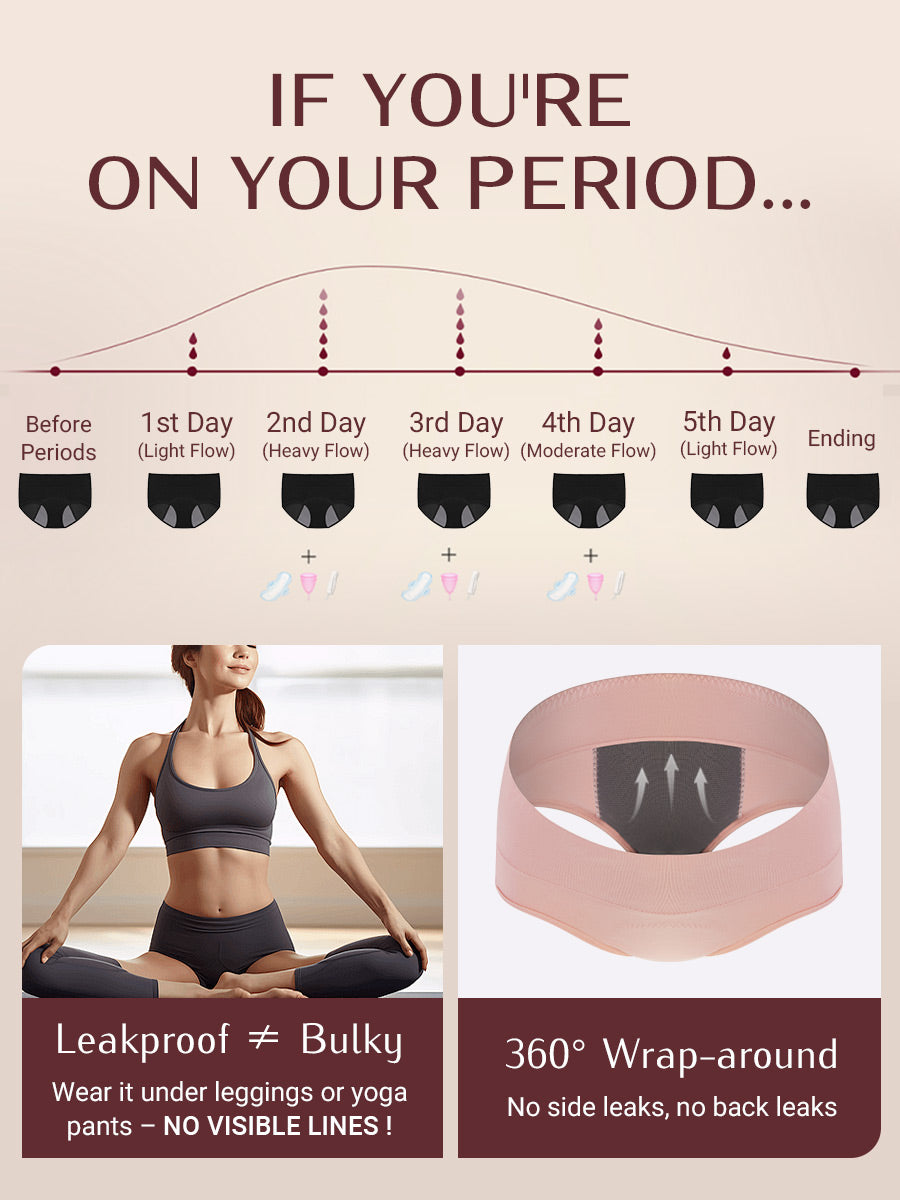 LOSWIE®High-Absorbency ZeroLeak Period Underwear