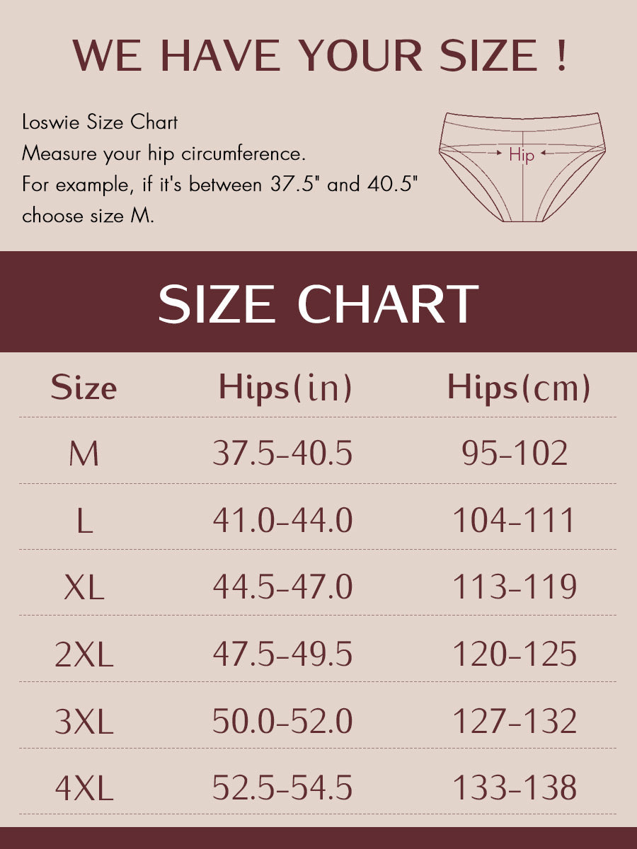 LOSWIE®High-Absorbency ZeroLeak Period Underwear